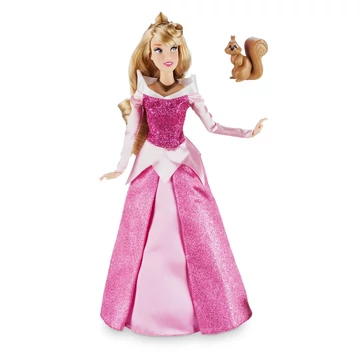 Disney Csipkerózsika hercegnő baba mókus kis baráttal "2016"