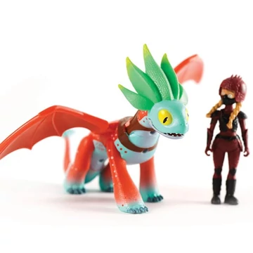 Így neveld a sárkányod / Sárkányok: A kilenc birodalom / Alex és Feathersr figura szett