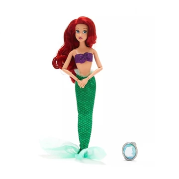 Disney Ariel baba + medál kiegészítővel 28 cm