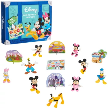 Disney Mickey egér és barátai ablaknyitogatós figura készlet 14 darabos