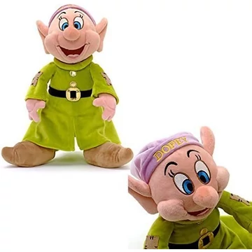 Disney Hófehérke és a hét törpe / Kuka plüss figura 31 cm