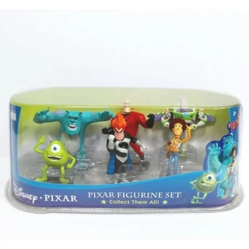 Disney Pixar Szörny Rt/Hihetetlen család/Toy Story figura szett 6 darabos 