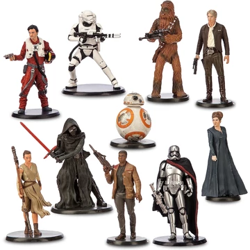 Star Wars "Az ébredő Erő" figura szett 10 darabos