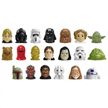 Star Wars zsákbamacska 2 darab meglepetés figura 