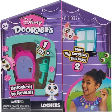 Disney Doorables rejtélyes ékszer készítő szett  11 részes Disney Doorables rejtélyes ékszer készítő szett  11 részes