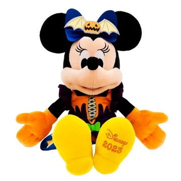 Disney Minnie egér "2023" Halloween sötétben világító plüss figura 38 cm