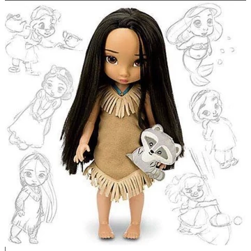 Disney Pocahontas animator baba 39cm (hímzett)*ritka*