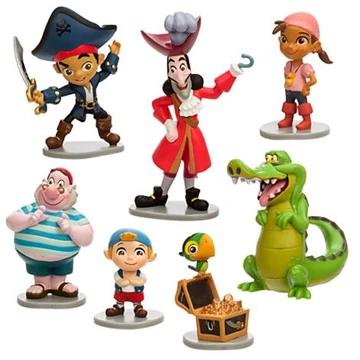Disney Jake és Sohaország kalózai figura szett 7 darabos 