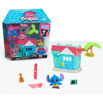 Disney Stitch doorables szörf házikó kis szett 