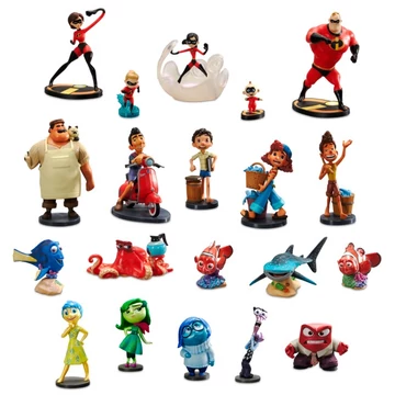 Disney Pixar mega figura szett 4 mese szereplői 20 darabos 