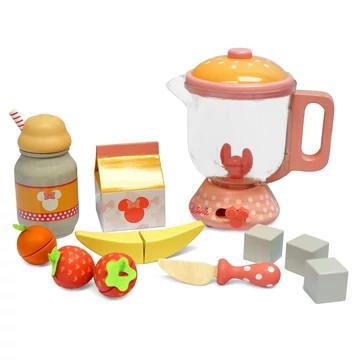 Disney Minnie egér "Smoothie" készítő fa játék szett 11 darabos
