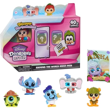 Disney Doorables 5,6 vagy 7 darabos szett (Let's Go) Disney Doorables 5,6 vagy 7 darabos szett (Let's Go)