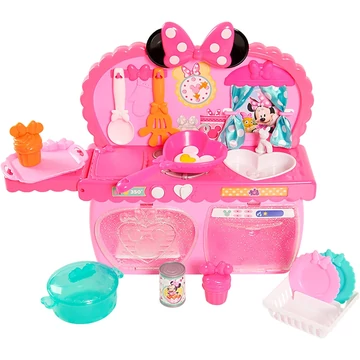 Disney Minnie egér interaktív konyhai játékkészletet (Minnie egér kifejezéseket és valósághű hangokat)