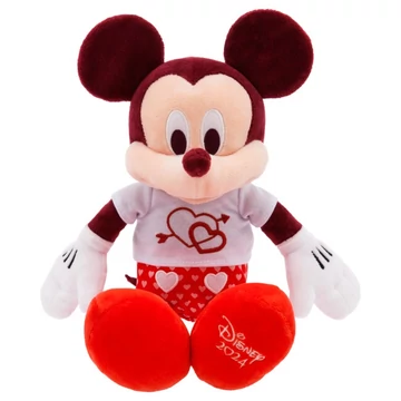 Disney Mickey egér "Valentin 2024" plüss figura 30 cm