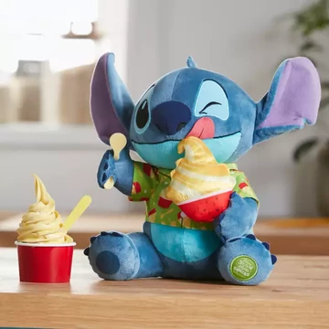 Disney Lilo és Stitch / Stitch plüss figura 8/12 (Stitch Attacks Snacks Ananász Fagyi)