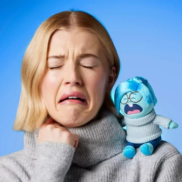 Disney Agymanók / Bánat vállra ültethető mágneses plüss figura Disney Agymanók / Bánat vállra ültethető mágneses plüss figura