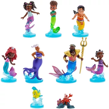 Disney Junior Ariel, a kis hableány figura szett 9 darabos