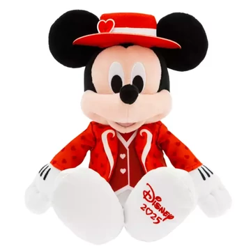 Disney Mickey egér "Valentin 2025" plüss figura 30 cm