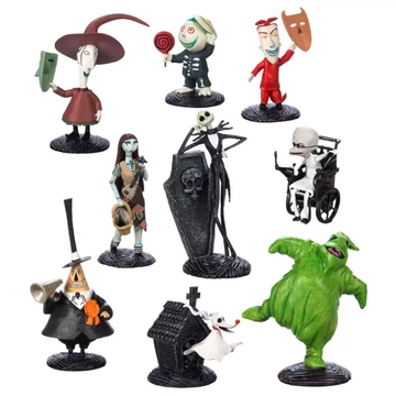 Disney Karácsonyi lidércnyomás 9 darabos figura szett Disney Karácsonyi lidércnyomás 9 darabos figura szett