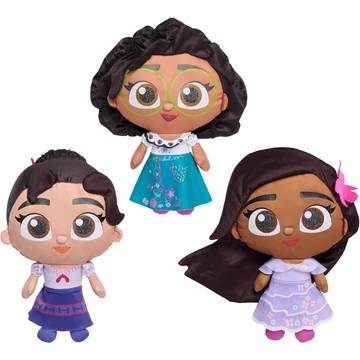 Disney Doorables Encanto (Mirabel, Isabella, Luisa) nagy plüss figura 25 cm