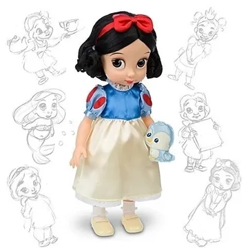 Disney Hófehérke animator baba 39 cm (hímzett) *ritka*