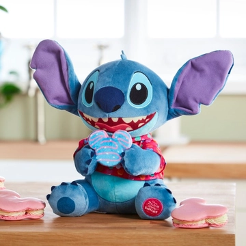 Disney Lilo és Stitch / Stitch plüss figura 3/12 (Stitch Attacks Snacks Macaron)