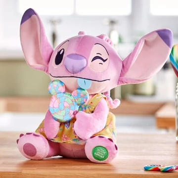 Disney Lilo és Stitch / Angel plüss figura 4/12 (Stitch Attacks Snacks Nyalóka)