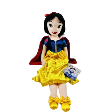 Disney Hófehérke hercegnő plüss baba (csillogó ruhás) 48cm
