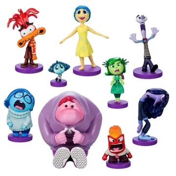 Disney Agymanók 2. figura szett 9 darabos  Disney Agymanók 2. figura szett 9 darabos
