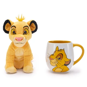 Disney Az Oroszlánkirály nagy bögre + plüss 535 ml