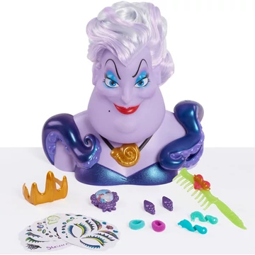Disney A kis hableány / Ursula  hajformázó babafej 16 darabos
