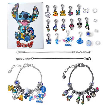 Disney Lilo és Stitch ékszer naptár szett 24 darabos (karrakteres)