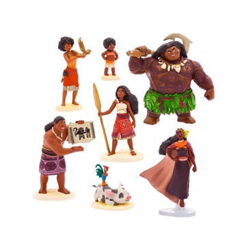 Disney Moana / Vaiana 2 figura szett 7 darabos 