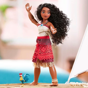 Disney Moana / Vaiana 2 hercegnő éneklő baba HeiHei figurával 