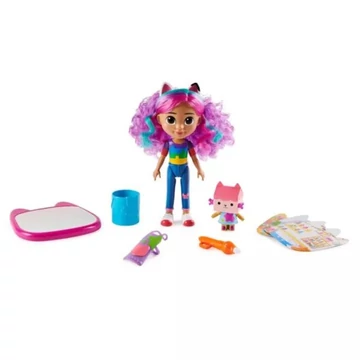 Gabi babaháza - Szivárványos Gabi baba művész játékszett 9 darabos (HAMAROSAN ÉRKEZIK)