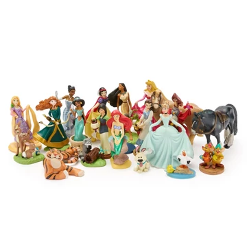 Disney Hercegnők és barátaik figura szett 22 darabos 