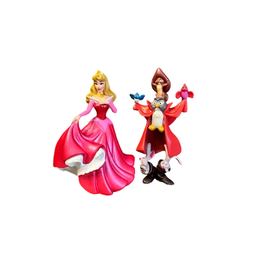 Disney Csipkerózsika hercegnő és barátja figura szett