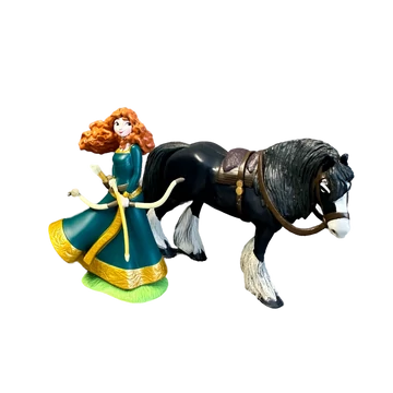 Disney Merida hercegnő és barátja figura 