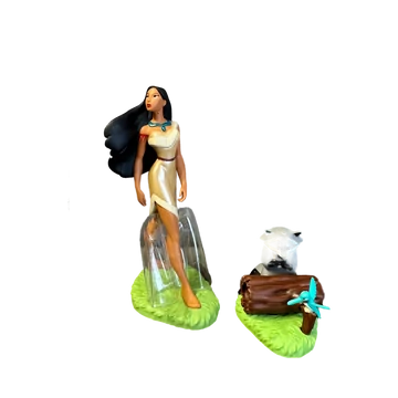 Disney Pocahontas hercegnő és barátja figura 