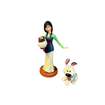 Disney Mulán hercegnő és barátja figura