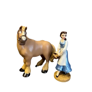 Disney Szépség és Szörnyeteg Belle hercegnő és barátja figura 