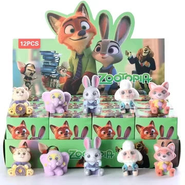 Disney Zootropolis – Állati nagy balhé "zsákbamacska" plüssös kis figura 