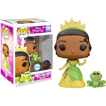 Disney Tiana és béka Naveen csillogó Funko POP figura 149