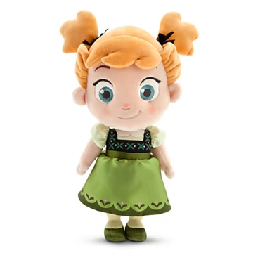 Disney Jégvarázs Anna animator plüss figura 35 cm