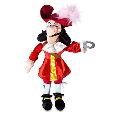 Disney Pán Péter / Hook kapitány plüss figura 60 cm 