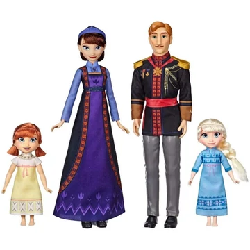 Disney Jégvarázs 2 Arendelle királyi család baba szett 4 darabos 