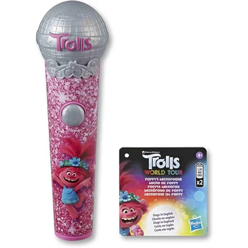 Trollok Világ körüli turné Poppy mikrofonja (zenél,világit) Trollok Világ körüli turné Poppy mikrofonja (zenél,világit)