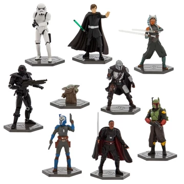 Star Wars Mandaloiran deluxe figura szett 9 darabos