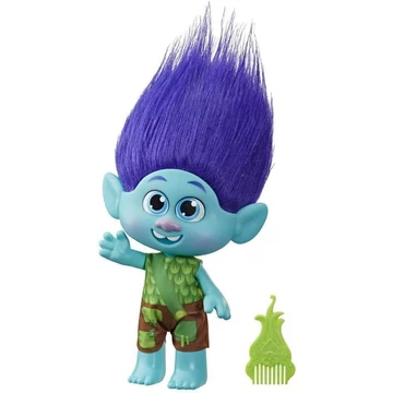 Trollok Világ körüli turné / Totyogó Toddler baba levehető ruhával és fésűvel 30 cm