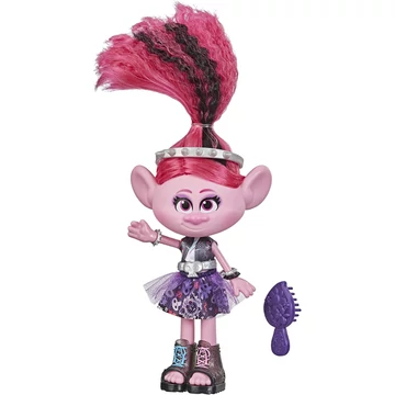 Trollok Világ körüli turné / Glam Rockin' Poppy divatbaba kiegészítőkkel 26 cm Trollok Világ körüli turné / Glam Rockin' Poppy divatbaba kiegészítőkkel 26 cm